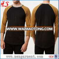 Wholesale Mens Slim Fit Shirts Online Shop Best Quality Raglan T Shirt