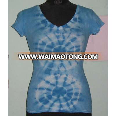 Trendy fashion Ladies Blouse Top- Tie and Dye